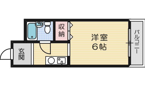 1階の間取り図