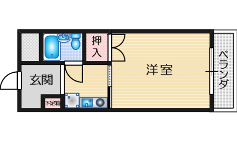 3階の間取り図