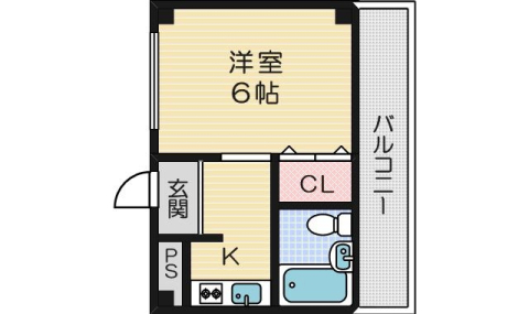 3階の間取り図