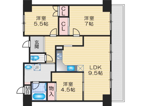 間取図