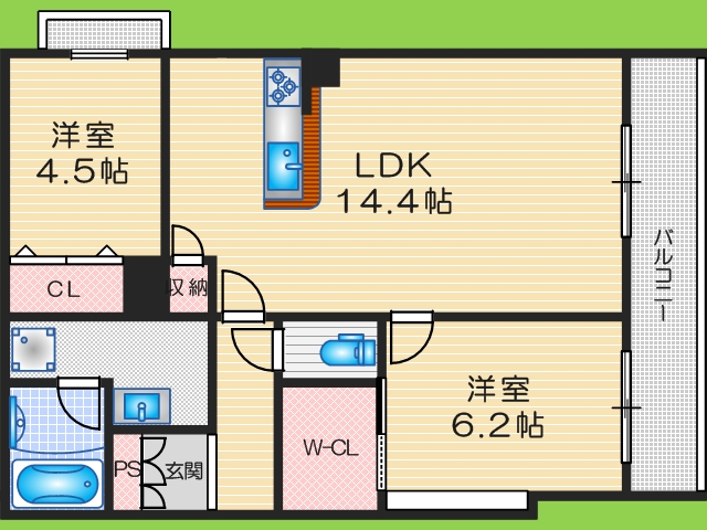 間取図