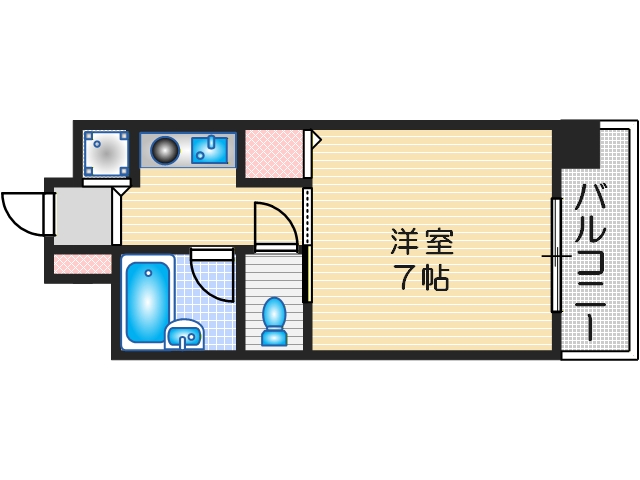 4階の間取り図