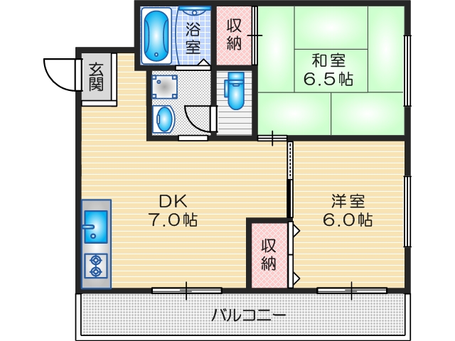 3階の間取り図