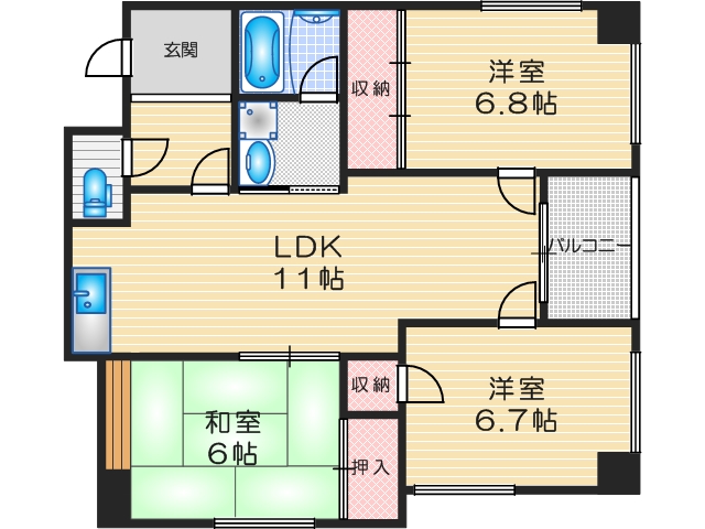 間取図