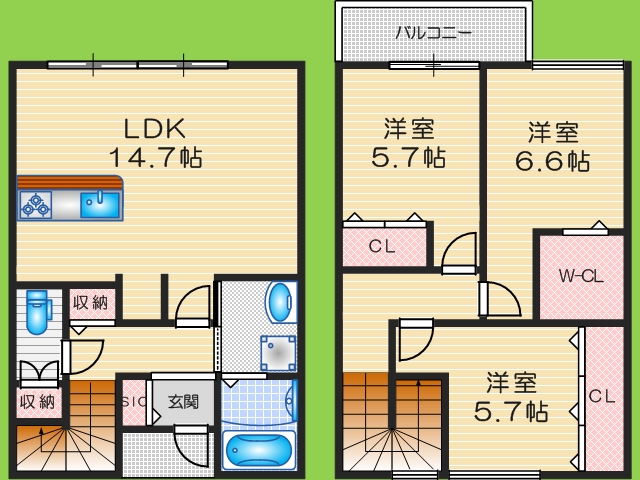 間取図