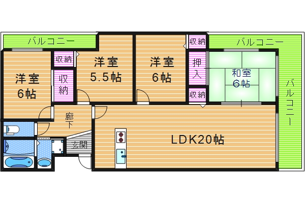 間取図