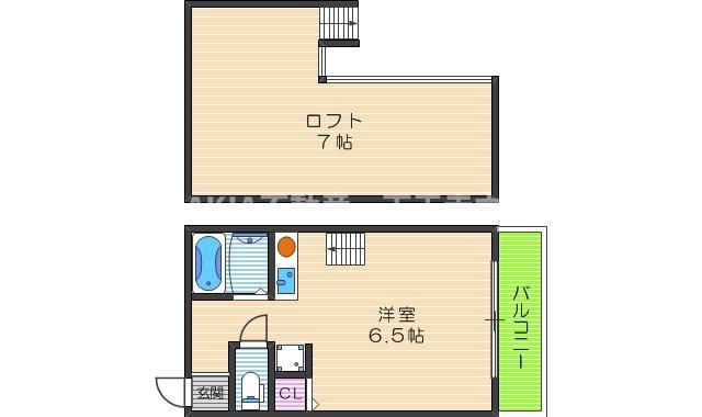 6階の間取り図
