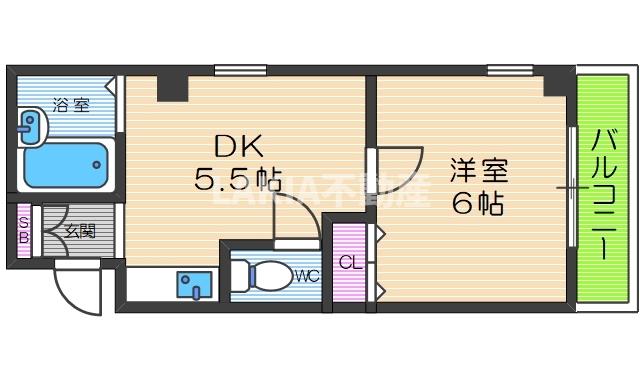 3階の間取り図