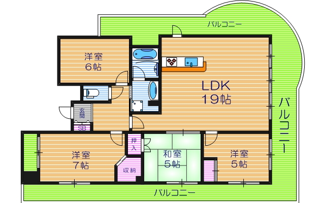 間取図