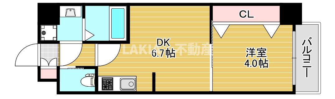 3階の間取り図