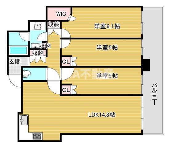 19階の間取り図