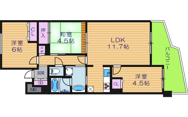 間取図