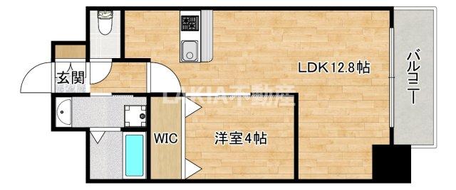 8階の間取り図