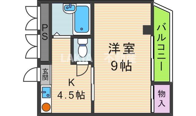 2階の間取り図