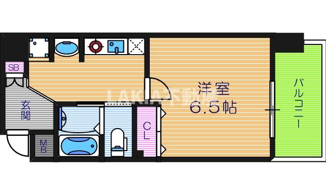 3階の間取り図