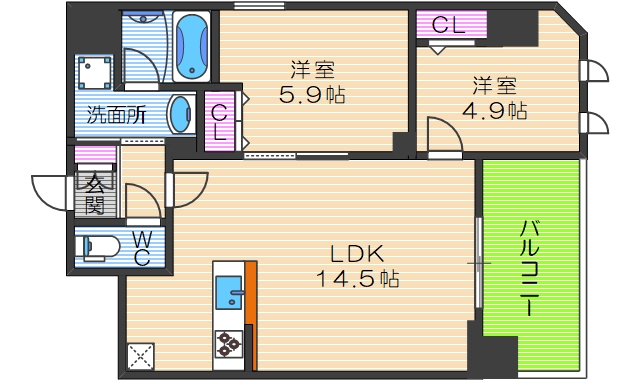 間取図