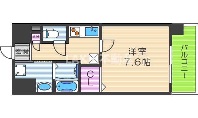 3階の間取り図