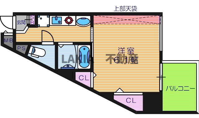 5階の間取り図