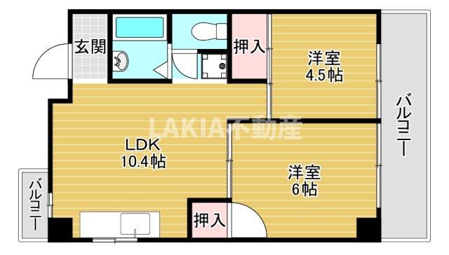 5階の間取り図