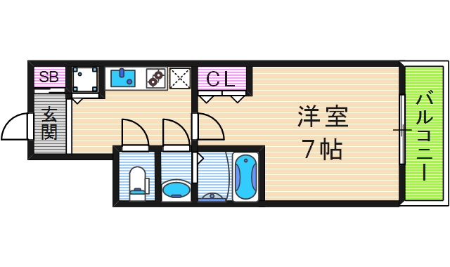 10階の間取り図