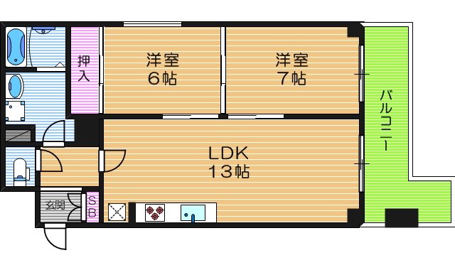 間取図