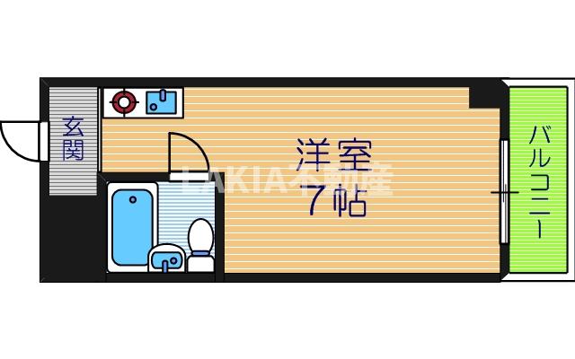 2階の間取り図
