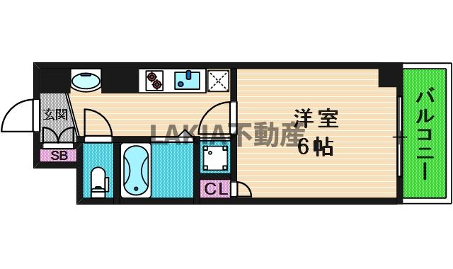 2階の間取り図