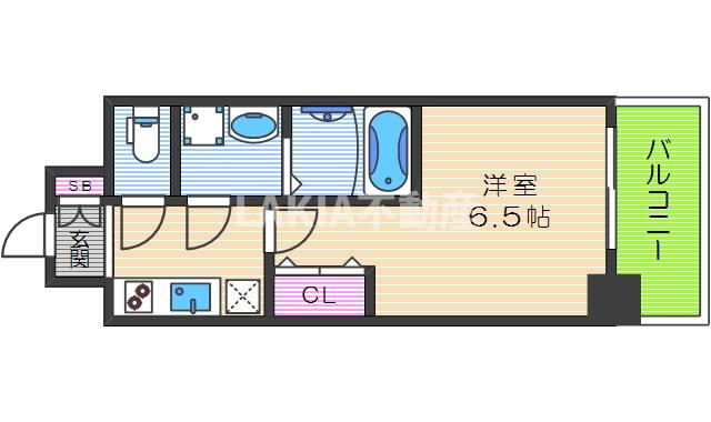 5階の間取り図