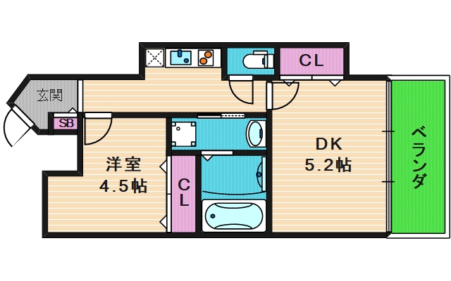 11階の間取り図