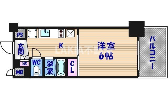 3階の間取り図