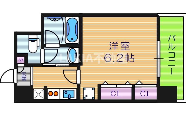 5階の間取り図