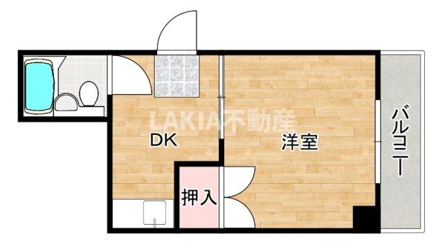 5階の間取り図