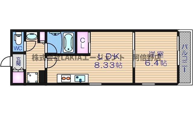 3階の間取り図