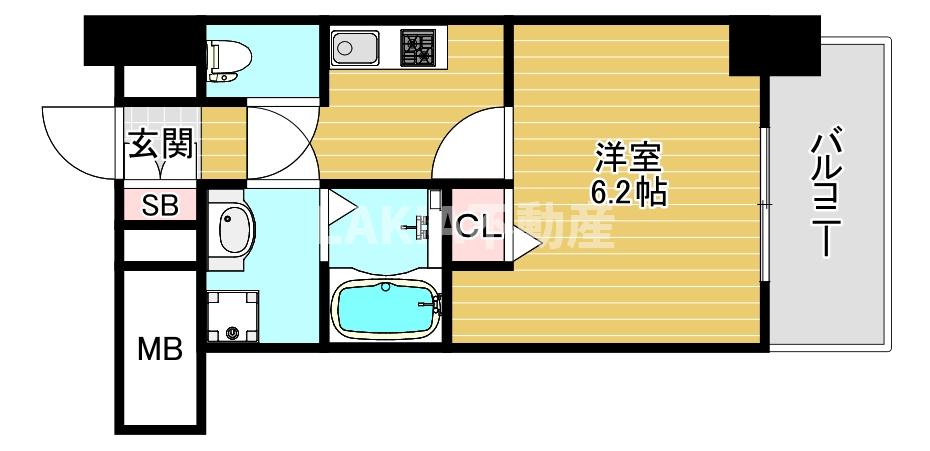 5階の間取り図