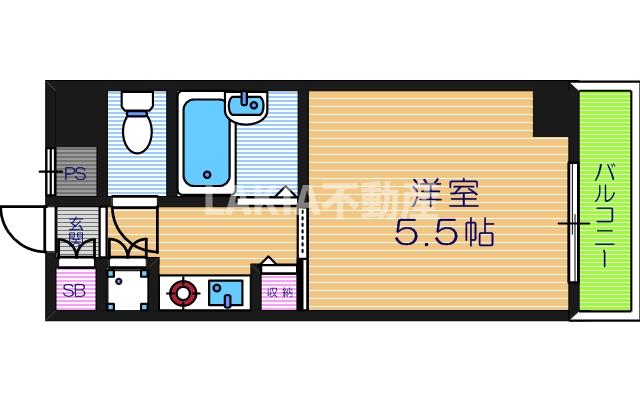3階の間取り図