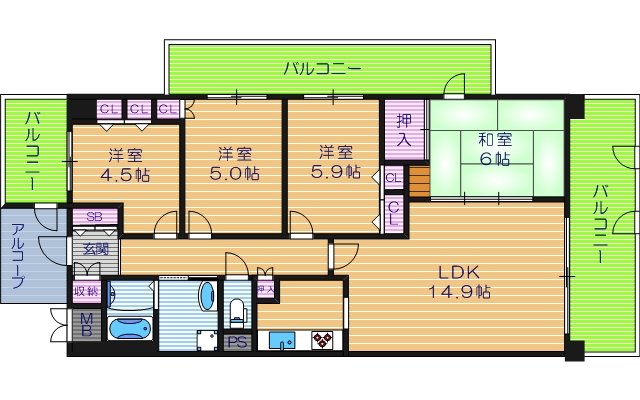 間取図