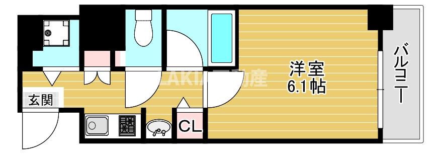 10階の間取り図