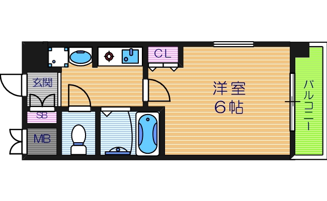 9階の間取り図
