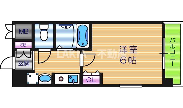 5階の間取り図