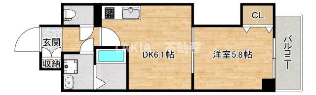 5階の間取り図