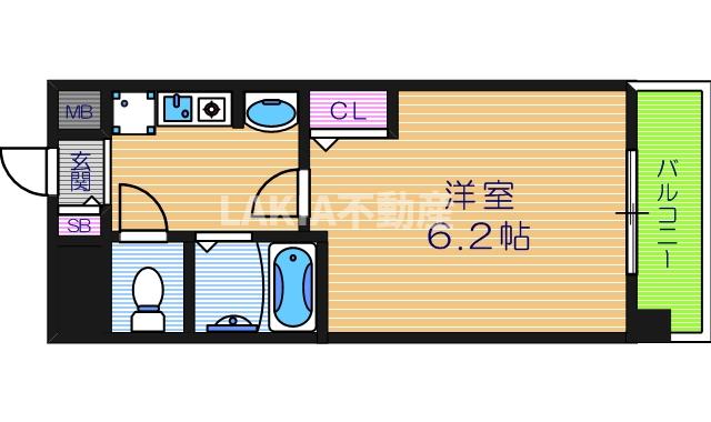 5階の間取り図
