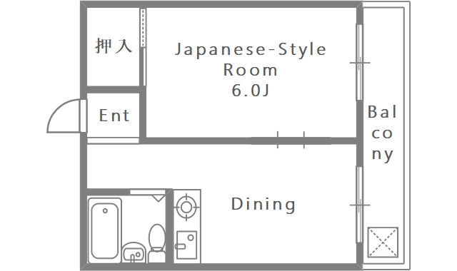 5階の間取り図