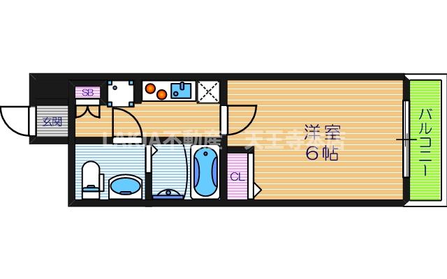 5階の間取り図