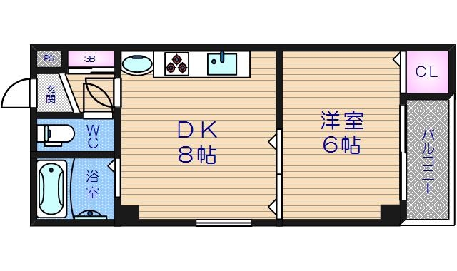 5階の間取り図