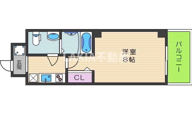 2階の間取り図
