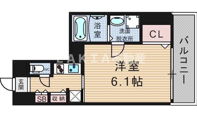 14階の間取り図