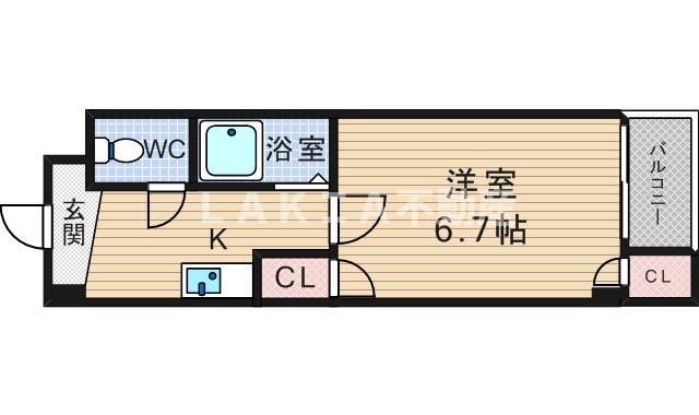 11階の間取り図