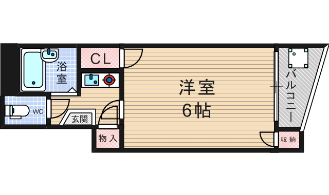 3階の間取り図