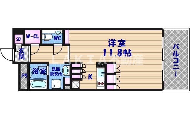 10階の間取り図