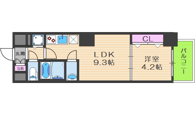 11階の間取り図